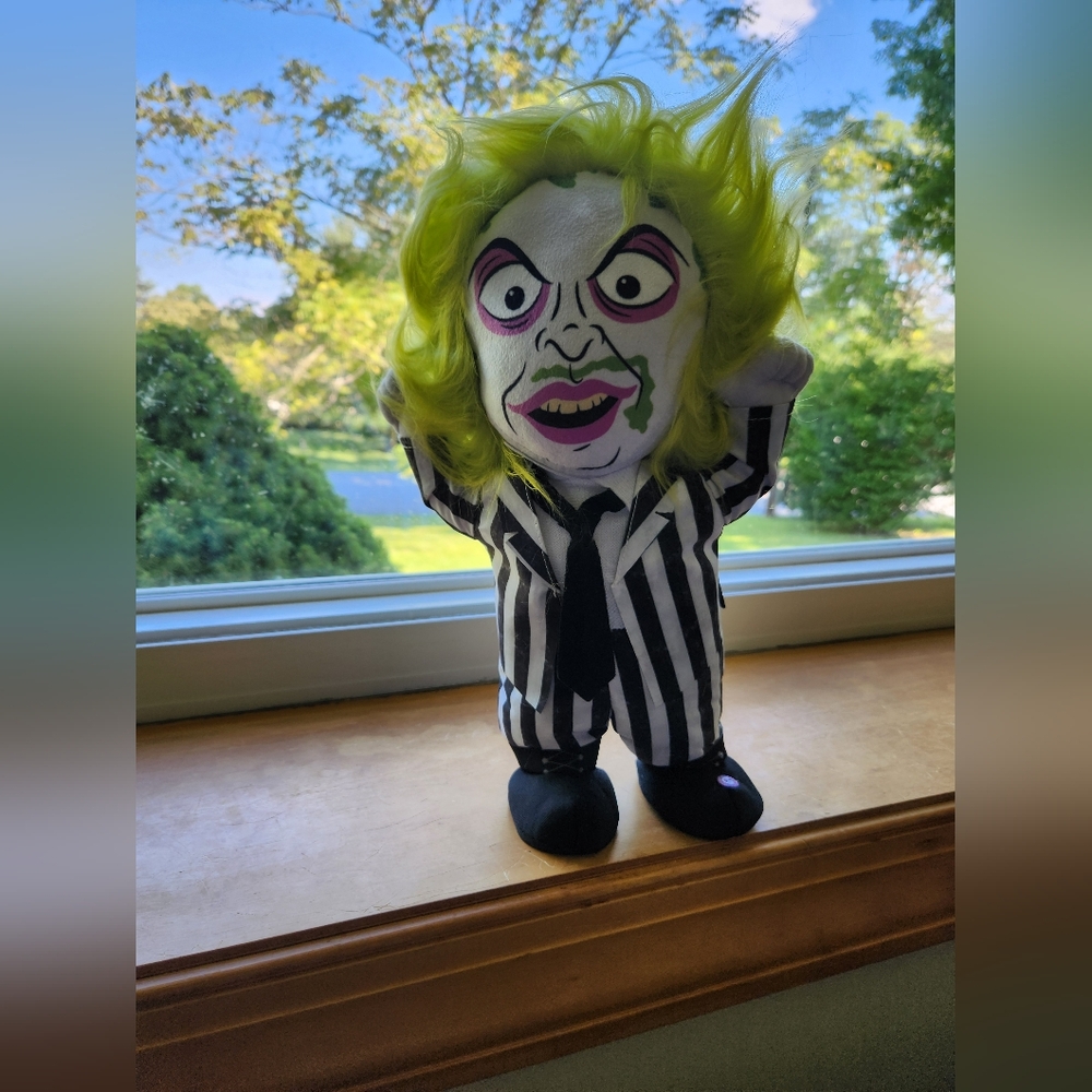 Gemmy Beetlejuice side stepper animatronic NEW